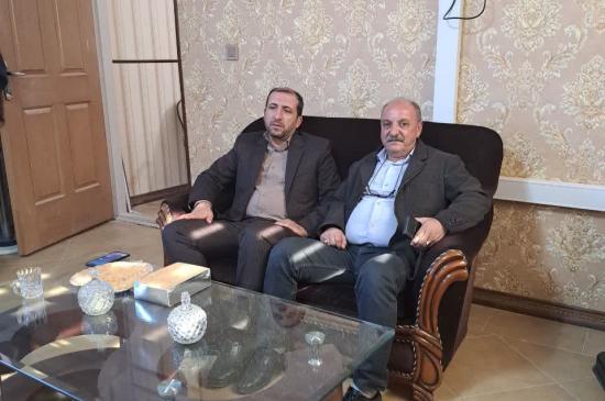 دیدار با خانواده سرباز شهید غلامرضا مهرآوران